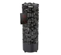 Harvia Cilindro Sauna Riscaldatore 9kW - PC90XE - Acciaio Nero