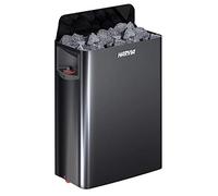 Harvia Forni per sauna The Wall Black Steel (centralina integrata: 6,0 kW)