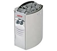 Harvia SN-HARVIA-PO60 Stufa Elettrica Sauna Collezione Vega Compact 6 kW con Unità di controllo Incasso BC60 5-8 m³ L 48 x P 31 x H 54 cm