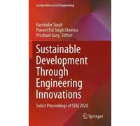 Harvinder Singh Sustainable Development Through Engineering Innovati (Tascabile)