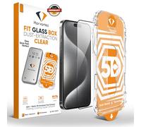 Harvortez Per Galaxy S24 in vetro temperato da 6,2", [kit di montaggio auto] con strumento di installazione, durezza 9H+ [Full Screen] ultra resistente, esclusiva pellicola protettiva anti-statica