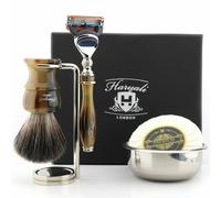 Haryali London da Uomo Depilazione Set Regalo Lusso Kit Per Pettinatura Attrezzi