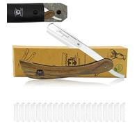 Haryali London Rasoio Mano Libera - Professionale Con Lamette Da Barba E Custodia Protettiva Da Barbiere