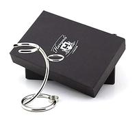 Haryali London Razor Stand 2 in 1 Spazzola e Razor Stand - Design curvo - Finitura cromata - Supporto per pennelli da barba - Supporto per rasoio - Zero rifiuti