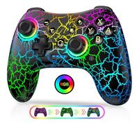 HASACOOL Switch Controller, Wireless Switch Pro Controller per Nintendo Switch/Lite/OLED, Ergonomico Telecomando Regolabile Accessori Compatibile con PC/Android/iOS con Turbo & Vibrazione