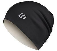 HASAGEI Cappello invernale da corsa con teschio berretto berretto termico, Nero , Etichettalia unica