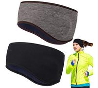 HASAGEI Fascia Sportiva Capelli, Calda dell'Orecchio Headband Fascia Unisex, Ideale per Sport,Pilates,Tennis, Yoga, Bicicletta, Fare Jogging e così Via