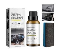 HASAIKA® Rinnova Plastiche Auto, Detergente per cruscotto Auto, Adatto a Tutti i Tipi di Interni di Veicoli e superfici in plastica (30ml)