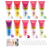 HASAIKA® Simulazione di Crema, Colla per Panna Montata, Colla di Argilla Color Crema, 15 ml per flacone, da utilizzare su telefoni cellulari, fermagli per capelli, gioielli, 10 colori