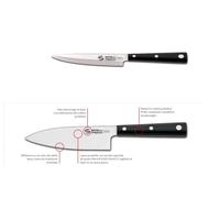 HASAKI SANELLI COLTELLO MULTIUSO LAMA CM 12 STYLE JAPAN PROF AEF2211 3 2023