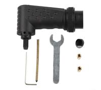 Hasaller Adattatore convertitore ad angolo retto per utensili rotanti Dremel 4000 3000 8200 275 Kit adattatore smerigliatrice elettrica 90 gradi accessorio per punte da trapano per aree difficili da
