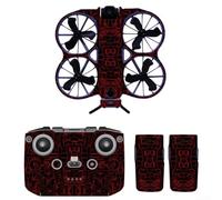 Hasaller Adesivi colorati in PVC e protezioni per il corpo per DJI NEO2 Set di accessori per la protezione della pellicola antigraffio con design vivace 20 x 14 cm (F)