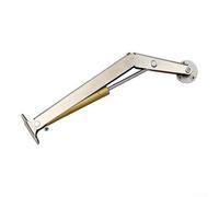 Hasaller Asta di supporto per molla a gas in acciaio inossidabile 201, 150N/200N, staffa angolare regolabile da 0 a 180°, sollevamento idraulico resistente per coperchio dell'armadio, cassetta degli