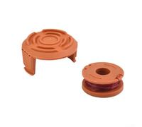 Hasaller Bobina di filo per decespugliatore McGregor MCT2X1825 18 V Cordless Garden bobina di ricambio con cappuccio 2,5 m 1,5 mm cavo