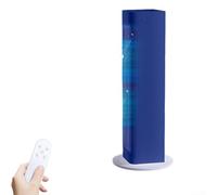 Hasaller Condizionatori d'aria a parete ortable condizionatore d'aria a parete Capacità di ricarica wireless Design compatto ed elegante senza foratura Ventilatore di installazione con telecomando per