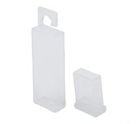 Hasaller Contenitore telescopico trasparente per punte da trapano, frese, rubinetti, punte elicoidali, custodia organizer con 3 dimensioni compatte, contenitore portatile da officina (1)