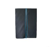 Hasaller Coperture termiche per porta del camper, copertura isolante per porta camper con strisce magnetiche, protezione termica a tre strati, materiale Oxford, tenda per porta imbottita in cotone