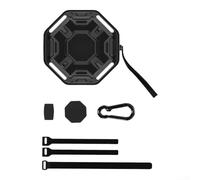 Hasaller Corda di traino per bici elettrica, in lega di zinco, nylon composito, 2,5 m, retrattile, per mountain bike, ciclismo in famiglia, colore nero