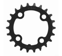 Hasaller Corone per bicicletta 104BCD 22T/24T Narrow Wide Bike MTB Corone in acciaio al carbonio a dente singolo anello guarnitura MTB accessori ciclismo bici MTB corona singolo dente catena anello