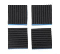 Hasaller Cuscinetti antivibranti in gomma 120x120x22mm EVA Foam Smorzamento Isolatore Pad Heavy Duty Shock Absorption Pad Riduzione del rumore Tappetino di isolamento acustico per compressore d'aria