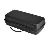 Hasaller Custodia impermeabile in EVA con texture in pelle per console OneXPlayer APEX Custodia rigida protettiva per il trasporto custodia nera 32 x 17 x 3 cm