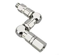 Hasaller Giunti spruzzatori di vernice a 360 gradi Giunto rotante Spruzzatore di vernice Heavy Duty Z-Type Pain-t spruzzatori giunto girevole in acciaio inossidabile Airless Pain-t Spruzzatori di