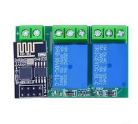 Hasaller Modulo relè WiFi ESP-01S per automazione domestica intelligente, interruttore di controllo remoto AC/DC 10A, portata 100m, relè di bordo, controllo app mobile, circuito plug-and-play,