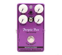 Hasaller Pedali effetto overdrive per chitarra elettrica Preamplificatore a 2 bande Active EQ Mid-Boost Control Box Preamp Overdrive Pedale con True Bypass per Moskyaudio