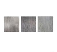 Hasaller Piastrelle per pavimenti in vinile effetto legno, impermeabili, confezione da 10, 60 x 60 cm, design peel and tick, per bagno, cucina, cantina, ufficio e soggiorno, resistenti ai graffi e al