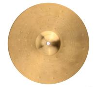 Hasaller Piatti per batteria in ottone per tutti i livelli di abilità crash ride piatti crash ride piatti per grancassa piatti a percussione finitura tradizionale in ottone per batteria (35,56cm)