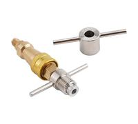 Hasaller Rondella Connessioni rapide 1/4 di pollice FNPT Connettore per tubo Frigorifero in metallo Accoppiamento rapido Raccordo per tubo in ottone per idropulitrice Strumento per sistema di