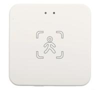Hasaller Sensore di presenza umana intelligente per Zigbee 3.0 e 2.4GHz Wi-Fi con rilevamento mmWave fino a 10 m per Studvin App White (versione Zig-bee)
