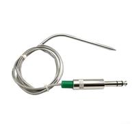 Hasaller Sonda dell'alimento del termometro di resistenza PT100 per la carne del barbecue con acciaio inossidabile SUS304 e filo di maglia d'acciaio progettato per la cottura precisa e l'uso a lungo