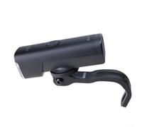Hasaller Staffa per luce bicicletta Supporto per forcella anteriore per torcia Brompton Bike Torch in plastica nera pieghevole kit di accessori di supporto per lampada