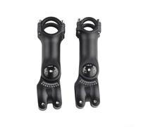 Hasaller Steli per bicicletta ad angolo regolabile in lega di alluminio per mountain bike adatto a manubri da 25 4 mm/31 8 mm (31,8-100 mm)