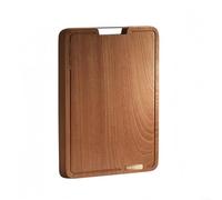 Hasaller Tagliere rettangolare in legno di sandalo, 30 x 20 x 2,5 cm e 36 x 24 x 2,5 cm, per formaggio, carne, frutta (30 x 20 cm)