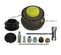 Hasaller Testa di ricambio per decespugliatore RY15526 RY1557 RY15529 Parte 314608005 Robusta costruzione in plastica Design ad attacco rapido Prestazioni di taglio efficienti Essenziali (B)