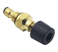 Hasaller Valvola di riempimento dell'acqua per caldaia a gas, montaggio a parete, per riscaldamento, con struttura in ottone e design compatto, oro, 6,2 x 1,16 x 0,94 cm (dieci pezzi per confezione)