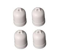 HASAYAKI Set di pesi per tende a pacchetto da 60 g, con cordino per tenda verticale, con fermacorda, bianco, confezione da 4