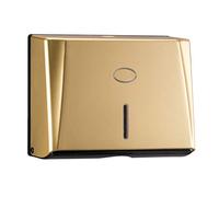 Hasayo Distributore Carta Asciugamani Parete Tessuto A Mano Supporto del Tovagliolo di Dispenser Chiave for Albergo delle Famiglie (d'oro) (Color : Gold)