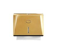 Hasayo Distributore Carta Asciugamani Parete Tessuto A Mano Supporto del Tovagliolo di Dispenser Chiave-for Albergo delle Famiglie (d'oro) (Color : Gold)