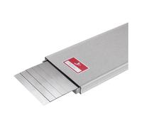 HASBERG Set di 5 fogli 100 x 500mm, inossidabile, Spessore: 1,5mm Quantità:5