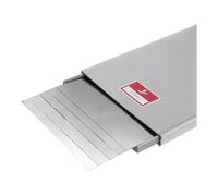 HASBERG Set di 5 fogli 150 x 500mm, inossidabile, Spessore: 0,2mm Quantità:5