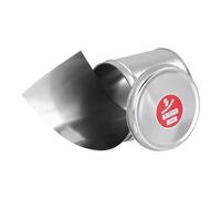 HASBERG Spessimetro 100mm x 5m, Acciaio inossidabile, Spessore: 0,2mm Quantità:1