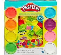 Hasbro - 21018848 - Play-Doh con stampini per lettere e numeri
