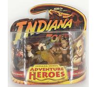 HASBRO 40089 Adventure Heroes Indiana Jones coppia di personaggi