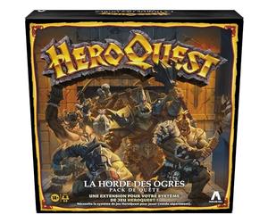 Hasbro Avalon Hill HeroQuest, pacchetto di ricerca L'orda degli orchi, gioco di ruolo, gioco da tavolo, sistema di gioco HeroQuest richiesto - Versione italiana