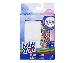 Hasbro Baby Alive - Ricarica Pannolini per Sweet Baby, C2723eu4