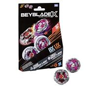 Hasbro Beyblade X, Circle Ghost 0-80GB e Chain Incendio 5-60HT, Set Dual Pack
