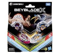 Hasbro Beyblade X in collaborazione con Jurassic World, Spinosauro vs. Quetzalcoatlus, Confezione Multipla
